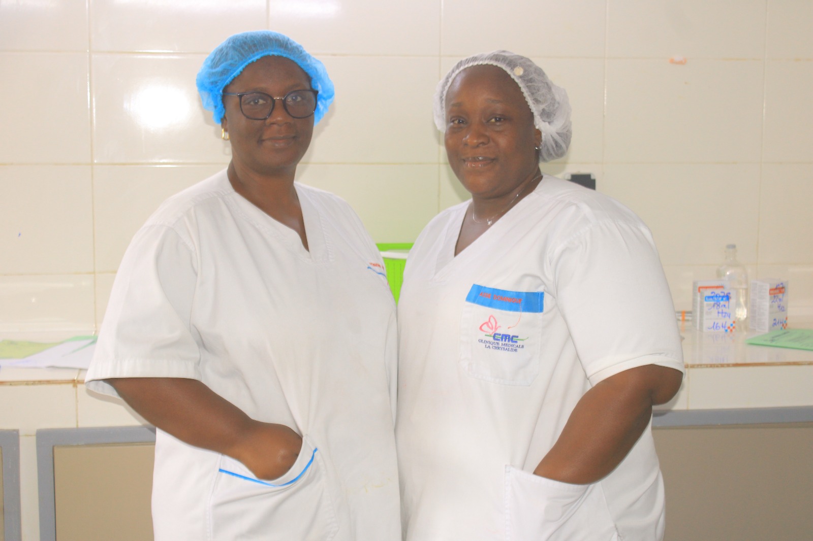 Fongbe Michelle & Assie Dominique, Majors de l’infirmerie